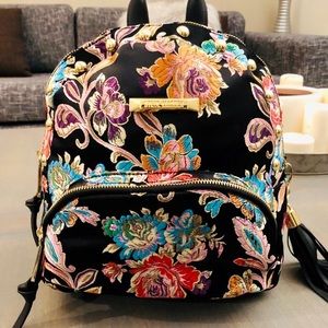 Steve Madden Embroidered Floral Backpack